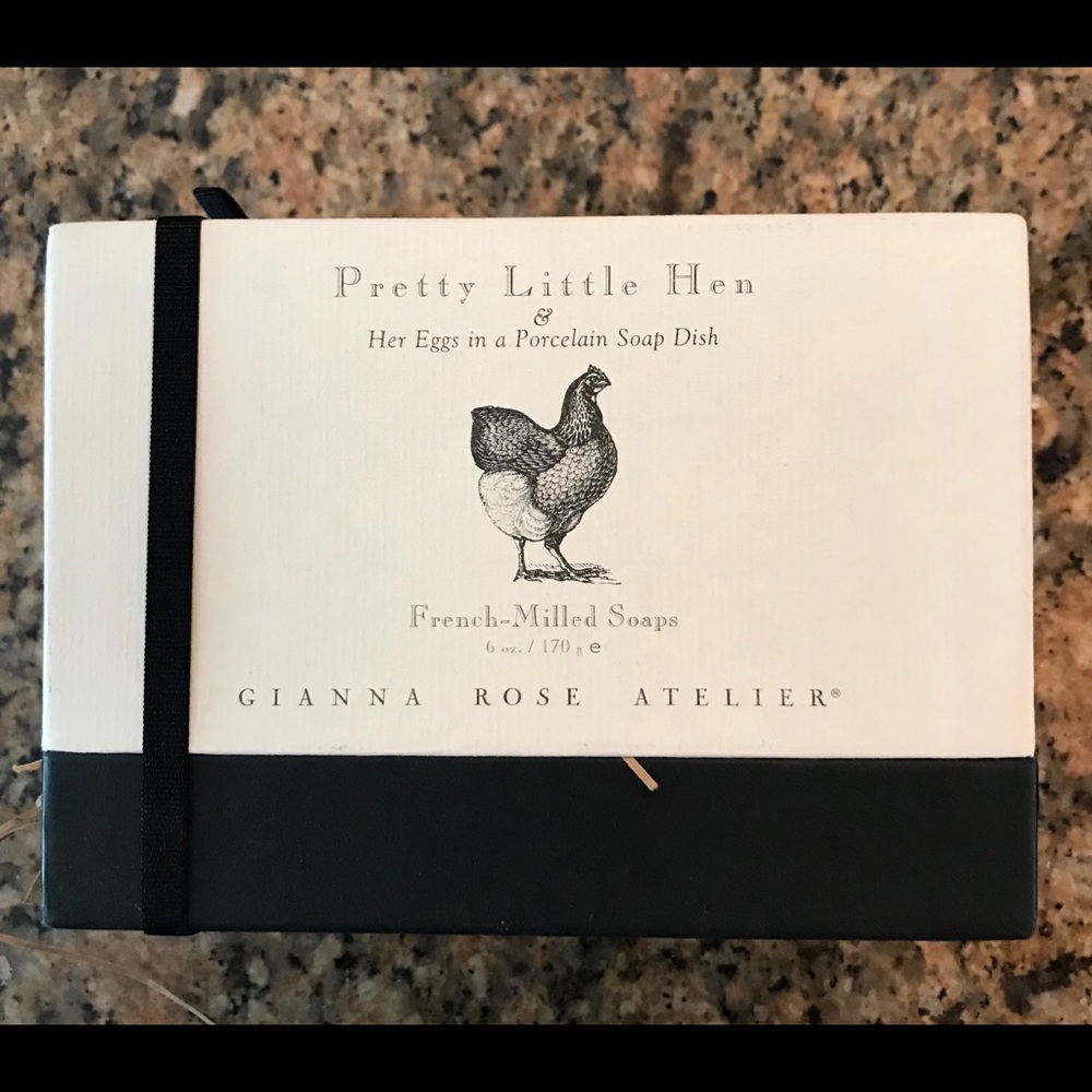 Gianna Rose Atelier “Pretty Little Hen” soap/dish